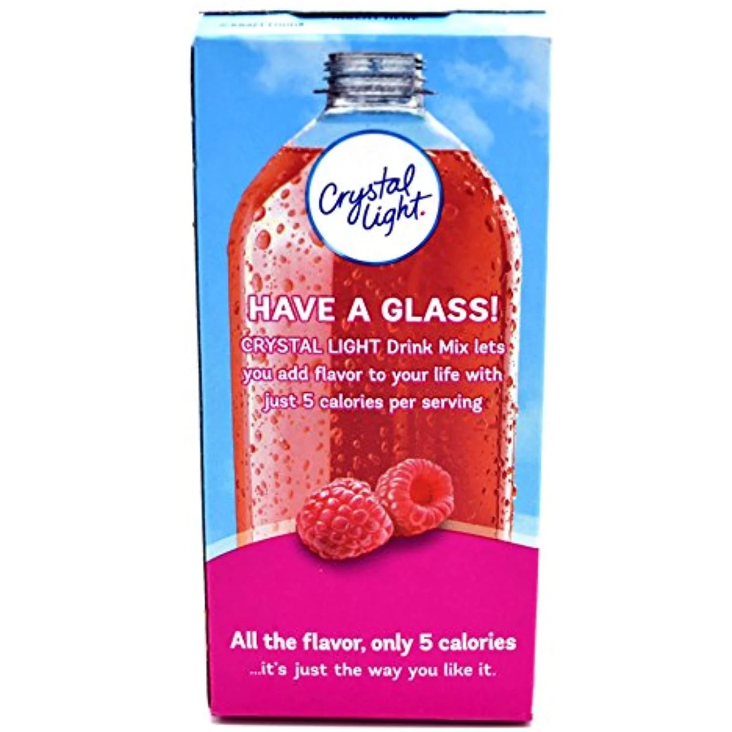 Raspberry Ice Drink Mix, 10-Packet Box (Pack Of 5) E255273