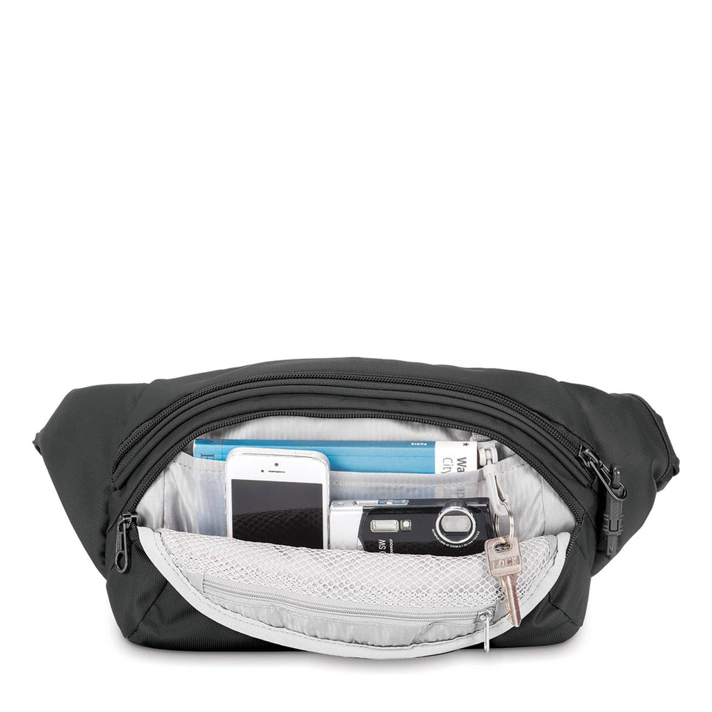 Black Anti-Theft Hip Pack W88643