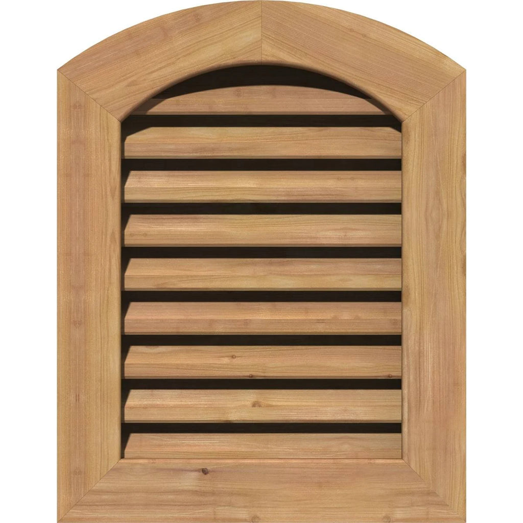 Unfinished Arch Top Gable Vent Y522