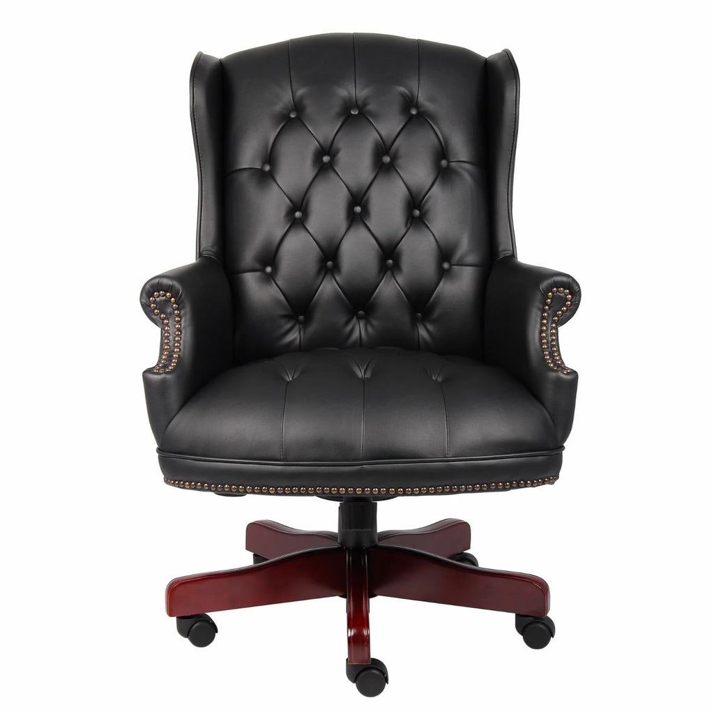 Black Wingback Desk Chair R187