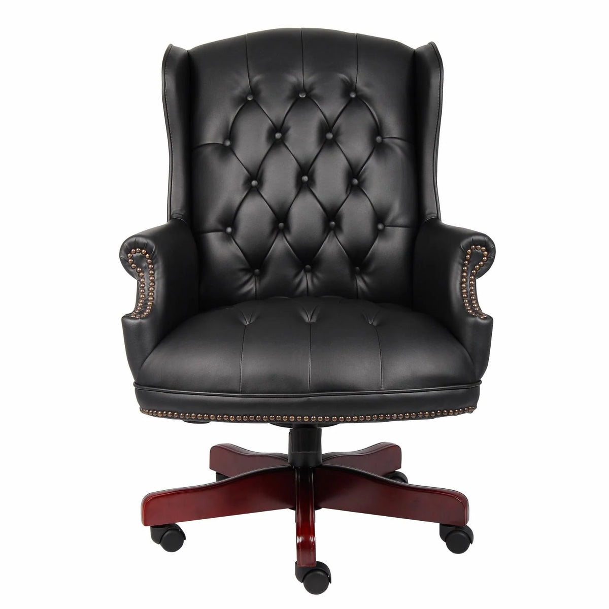 Black Wingback Desk Chair R187