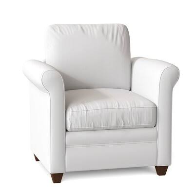 Optic White Fabric Armchair K360