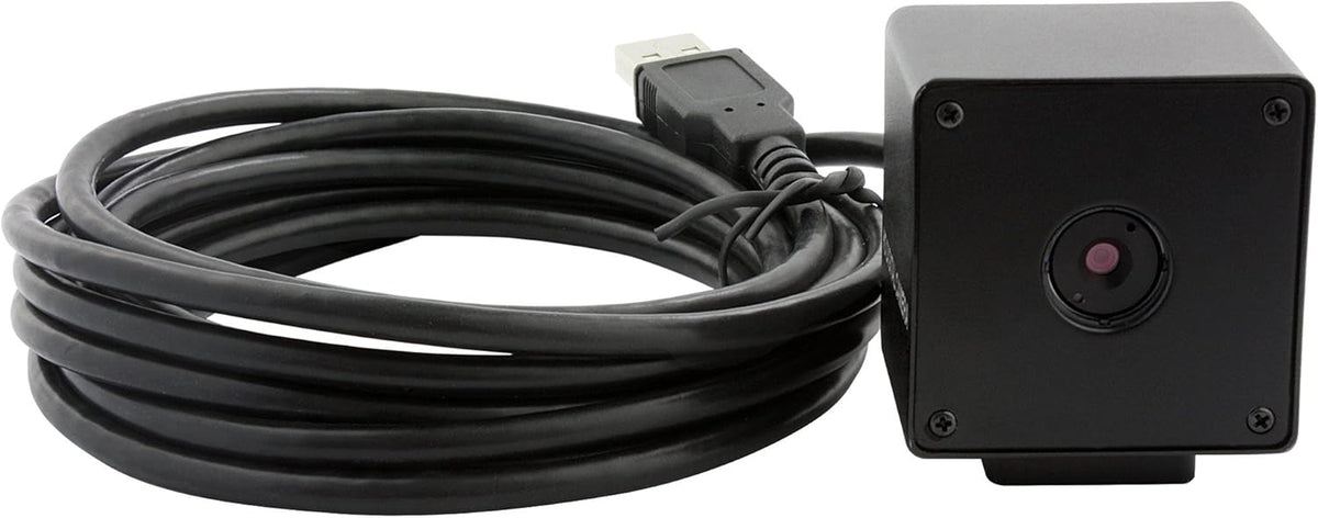 Mini Aluminum Black USB Security Camera with 170degree Wide Angle Fisheye Lens and 3Meters USB Cable L963