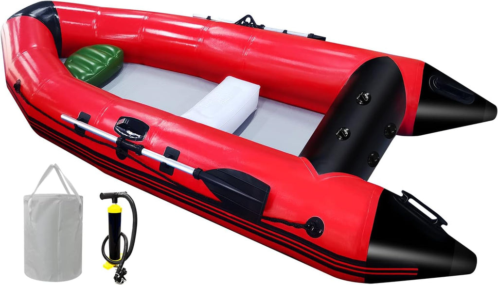 10ft Inflatable Boat with Oars Air Pump L3893