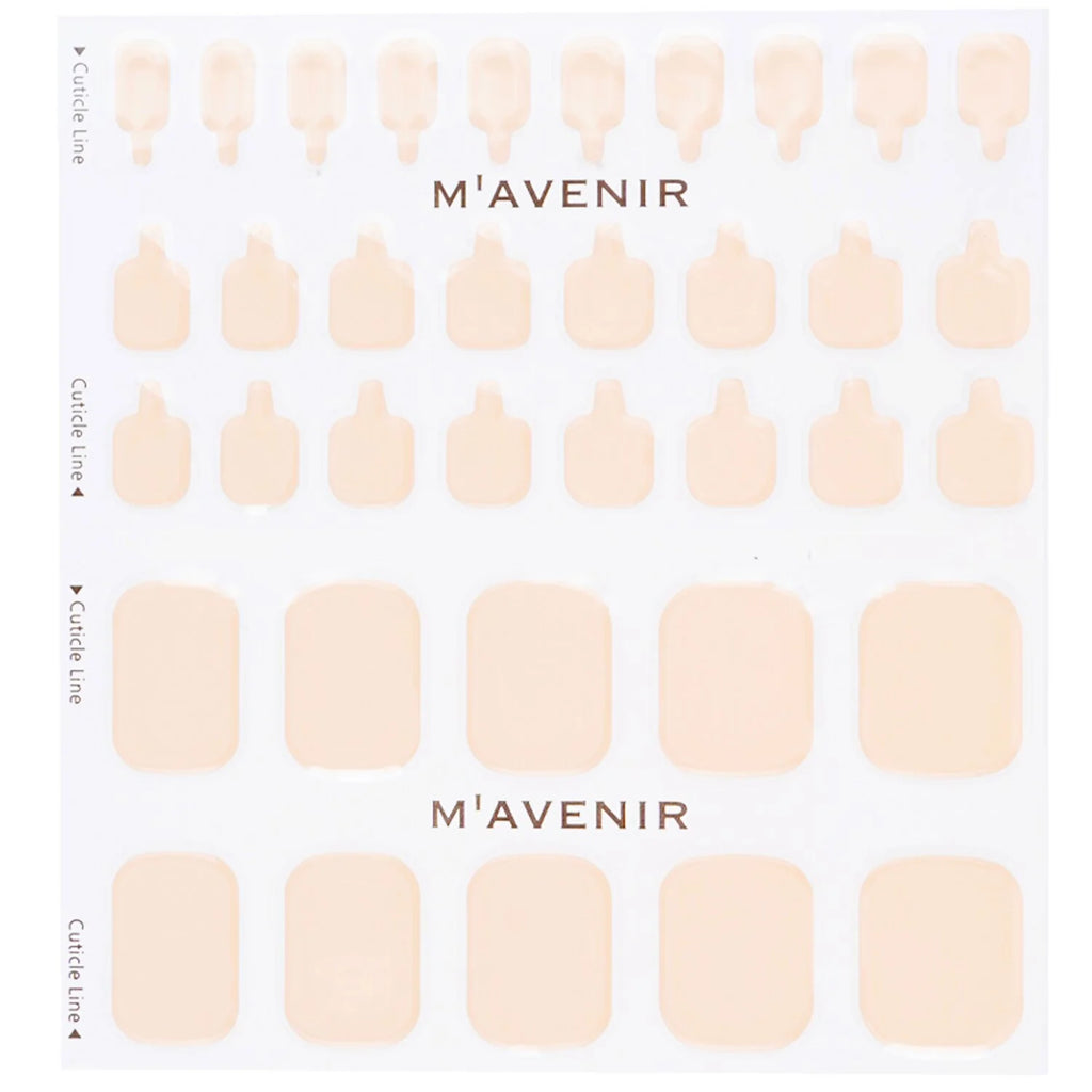 Classic Navy Nail Sticker 32pcs G511