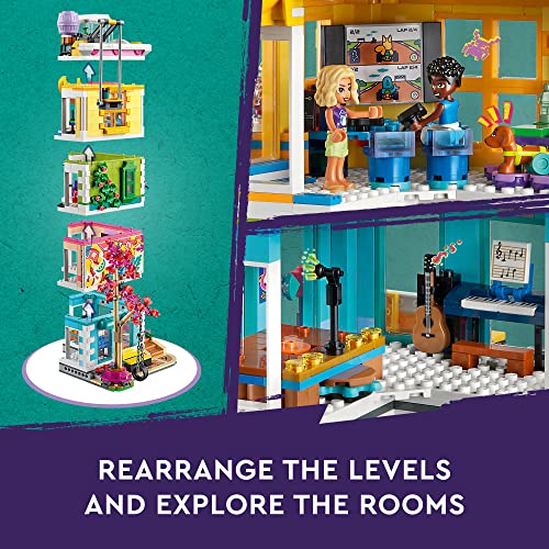 LEGO Friends Heartlake City Community Center 41748 Building Toy Set, 6 Mini-Dolls, Pet Dog C7145