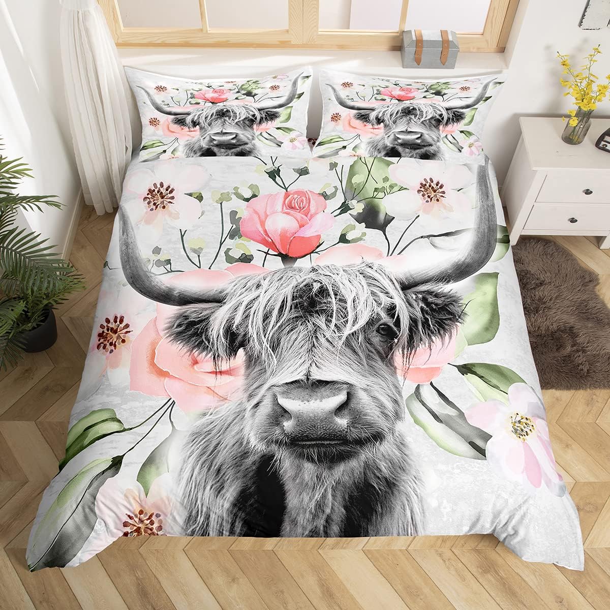 Black White Twin Size Kids Soccer Comforter Cover Bedding Set E933