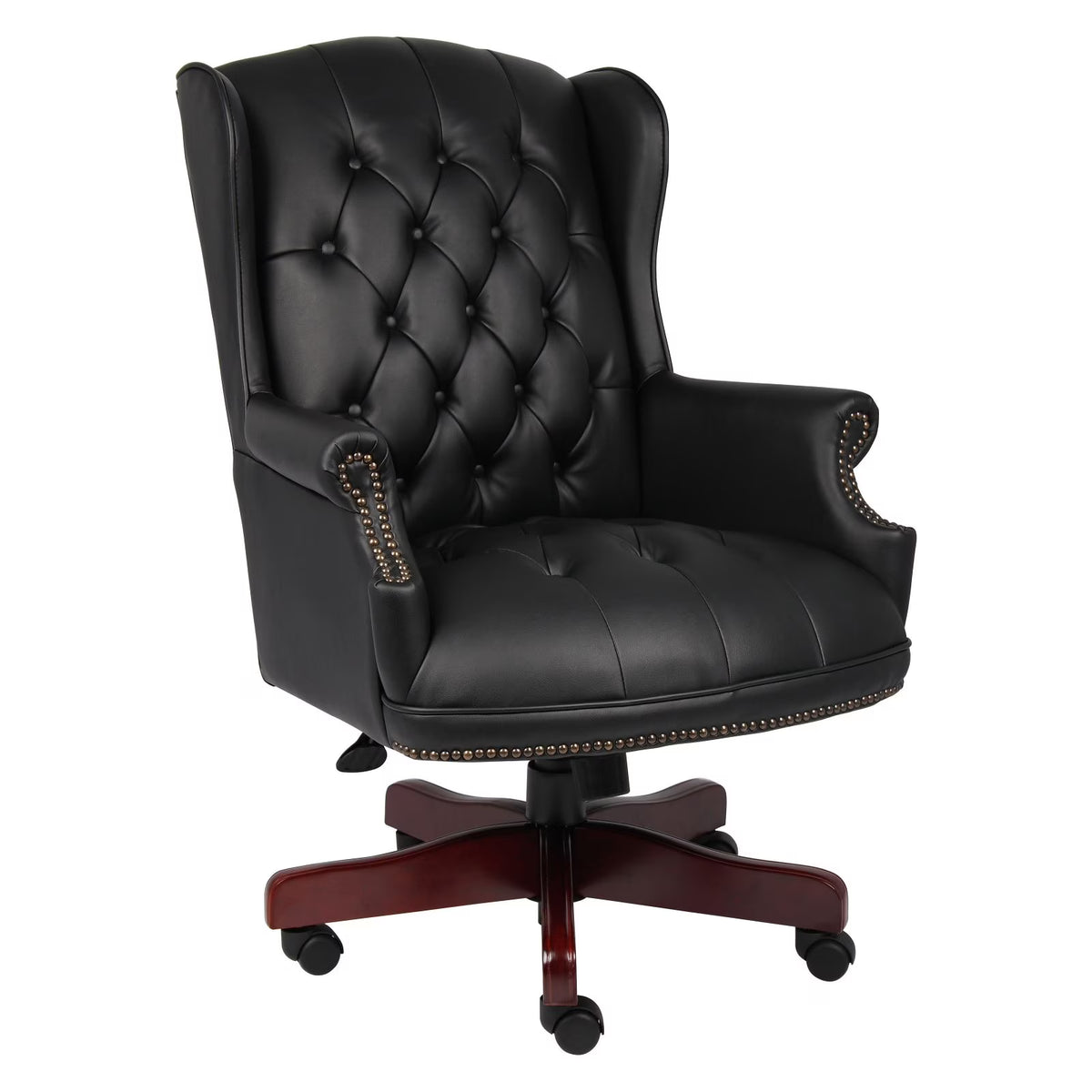Black Wingback Desk Chair R187