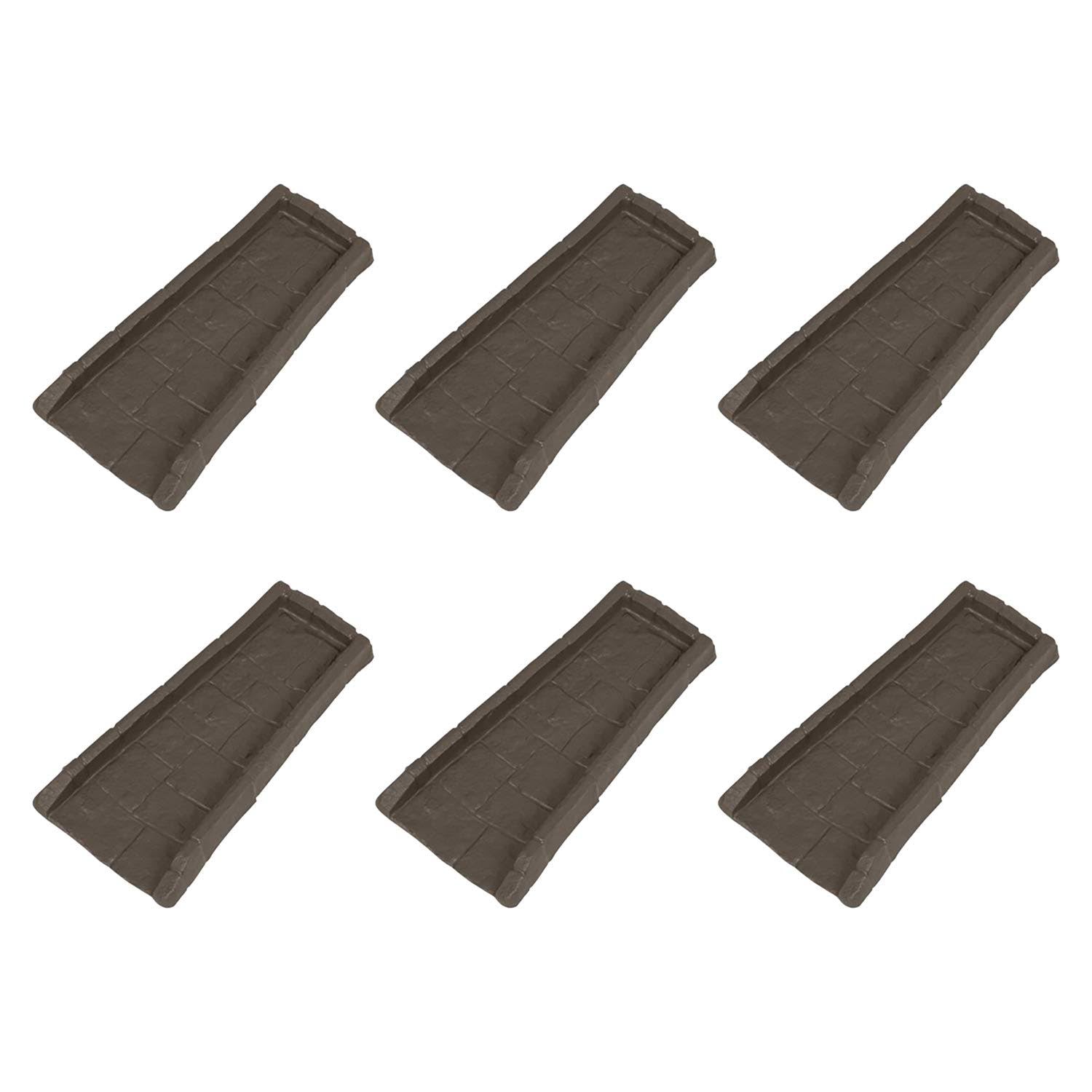 6 Pack Rain Gutter Downspout Splash BLOCK X559325