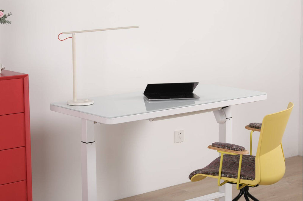 White Standing Desk X209