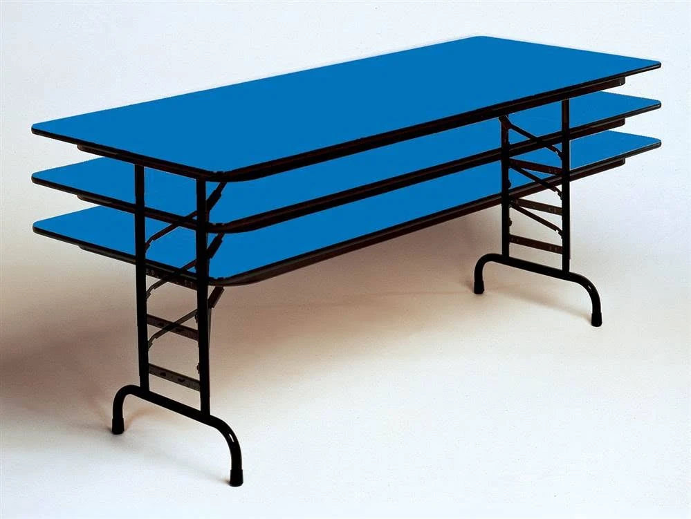 Blue HPL Folding Table W30563