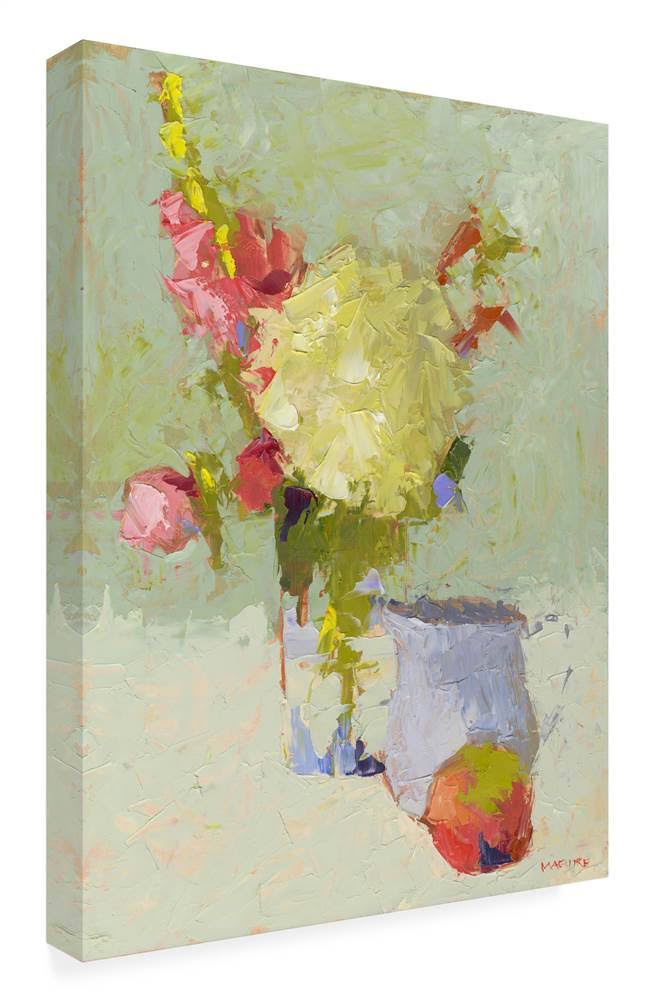 Hydrangea with Blue Art Print W632402