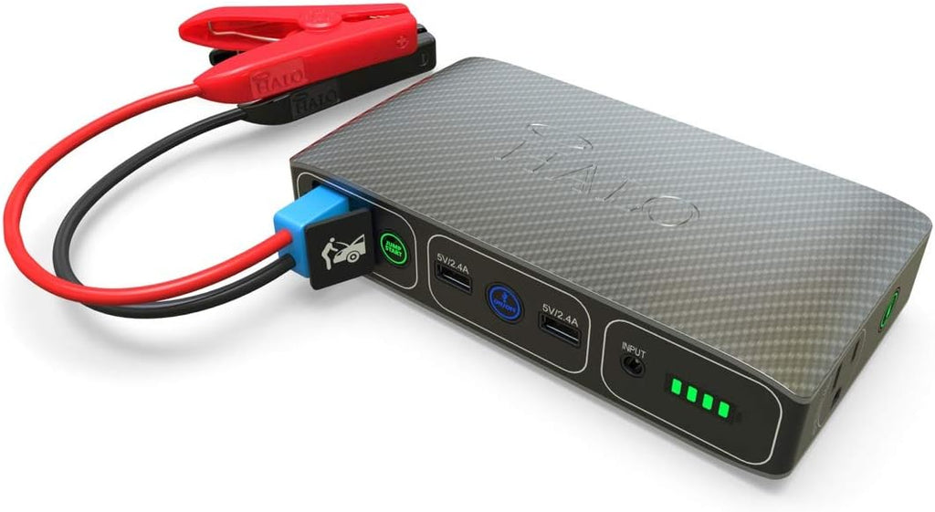Portable Phone Laptop Charger Car Jump Starter with AC Outlet, Blue Graphite, Pack of 2 F429595