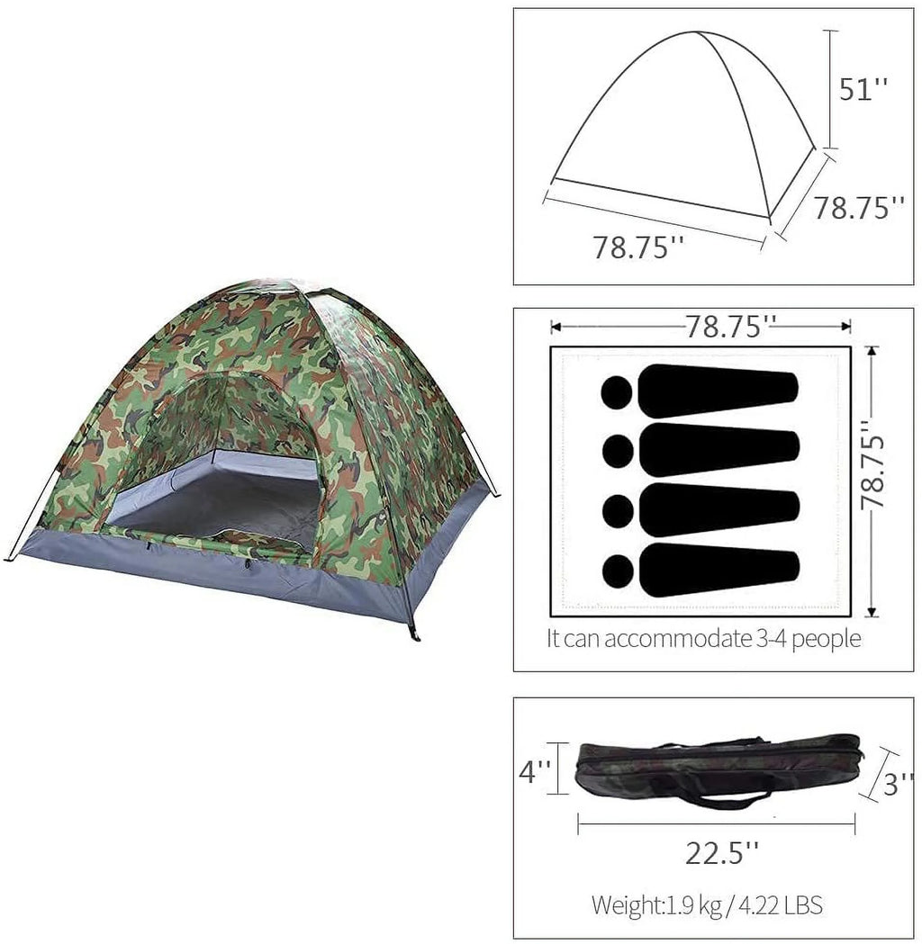 Camouflage Kids Play Dome Tent U1905