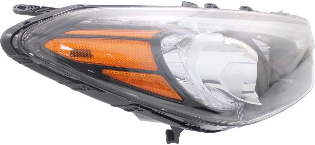 Passenger Side Halogen Headlight for Kia Forte Sedan V53477