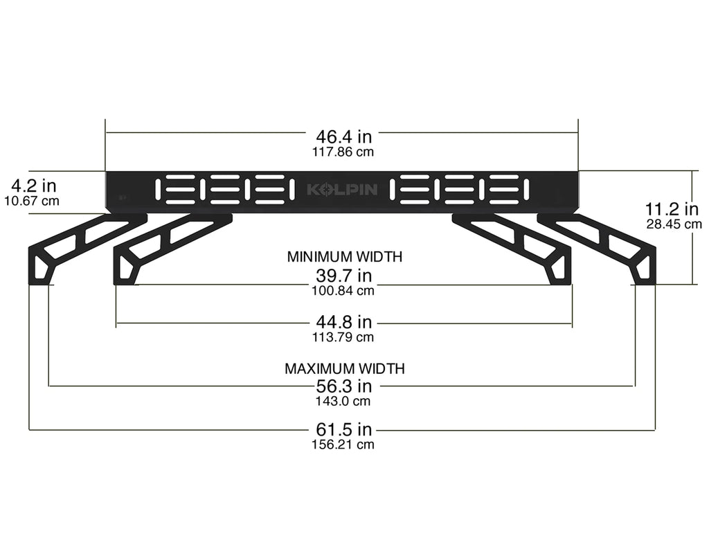UTV Overbed Cargo Rack Q705047
