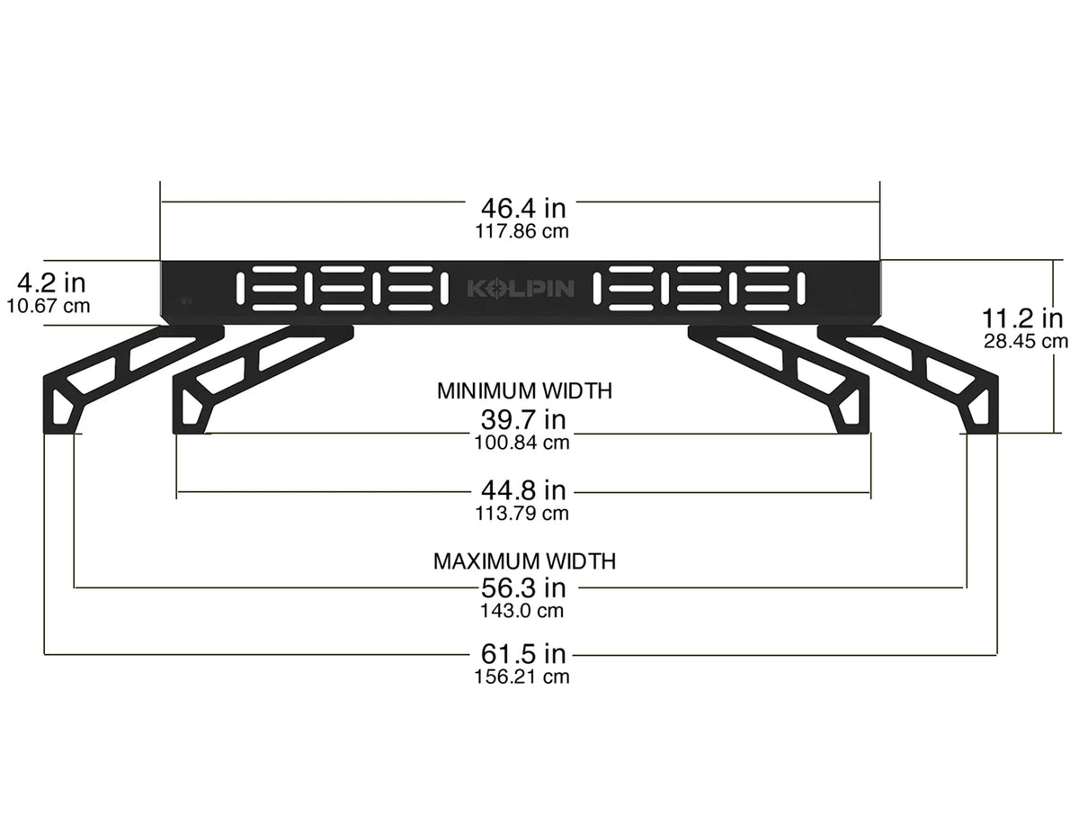 UTV Overbed Cargo Rack Q705047