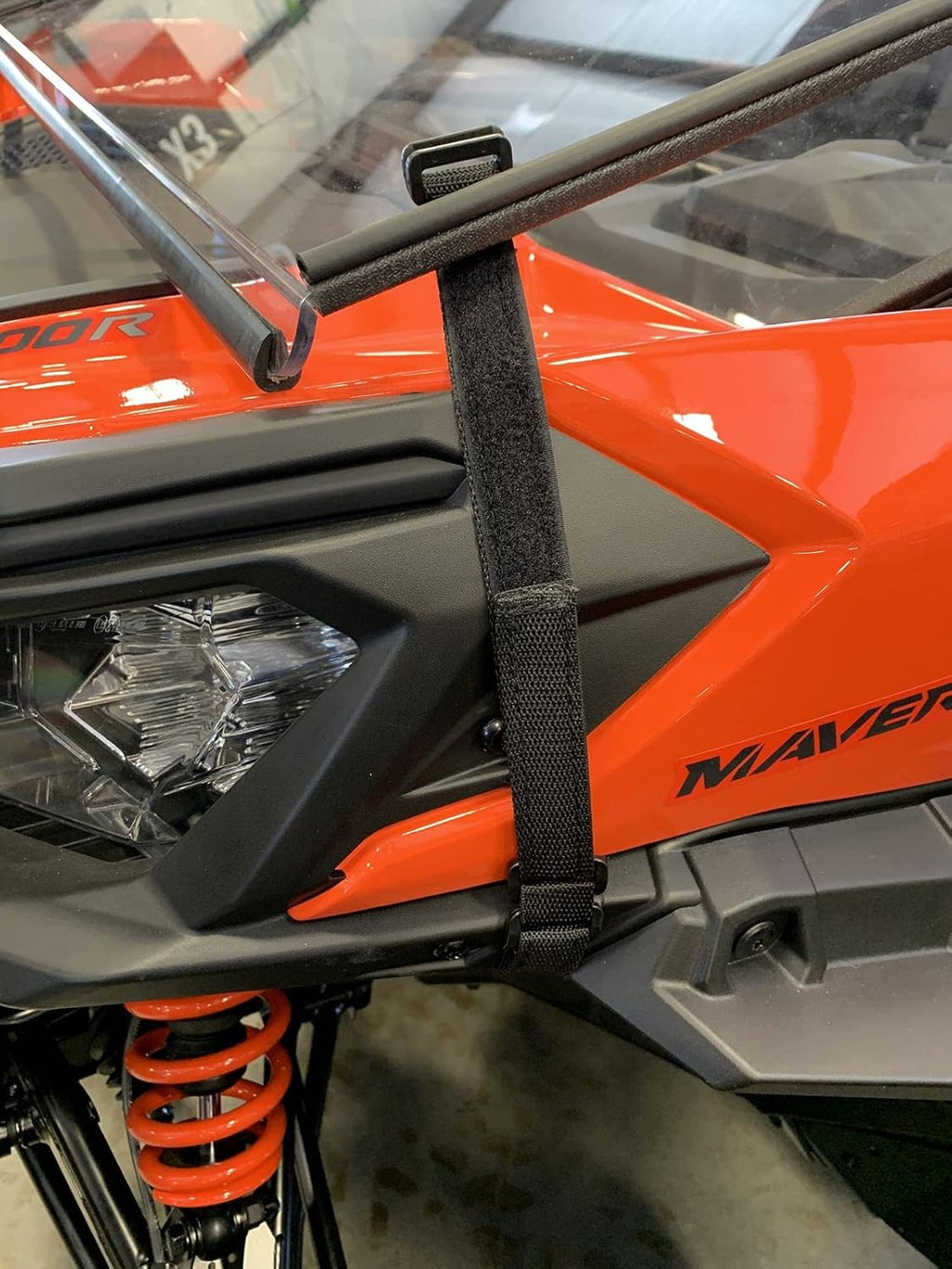 Full Folding Scratch Resistant Polycarbonate Windshield L5515