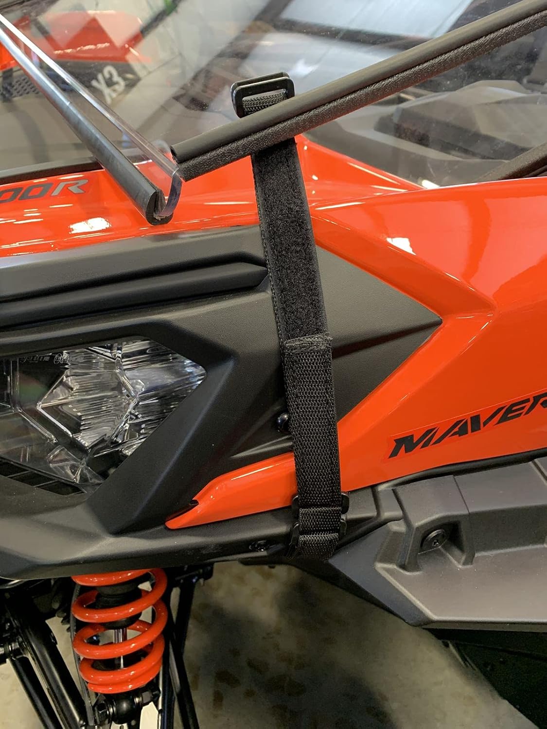 Full Folding Scratch Resistant Polycarbonate Windshield L5515