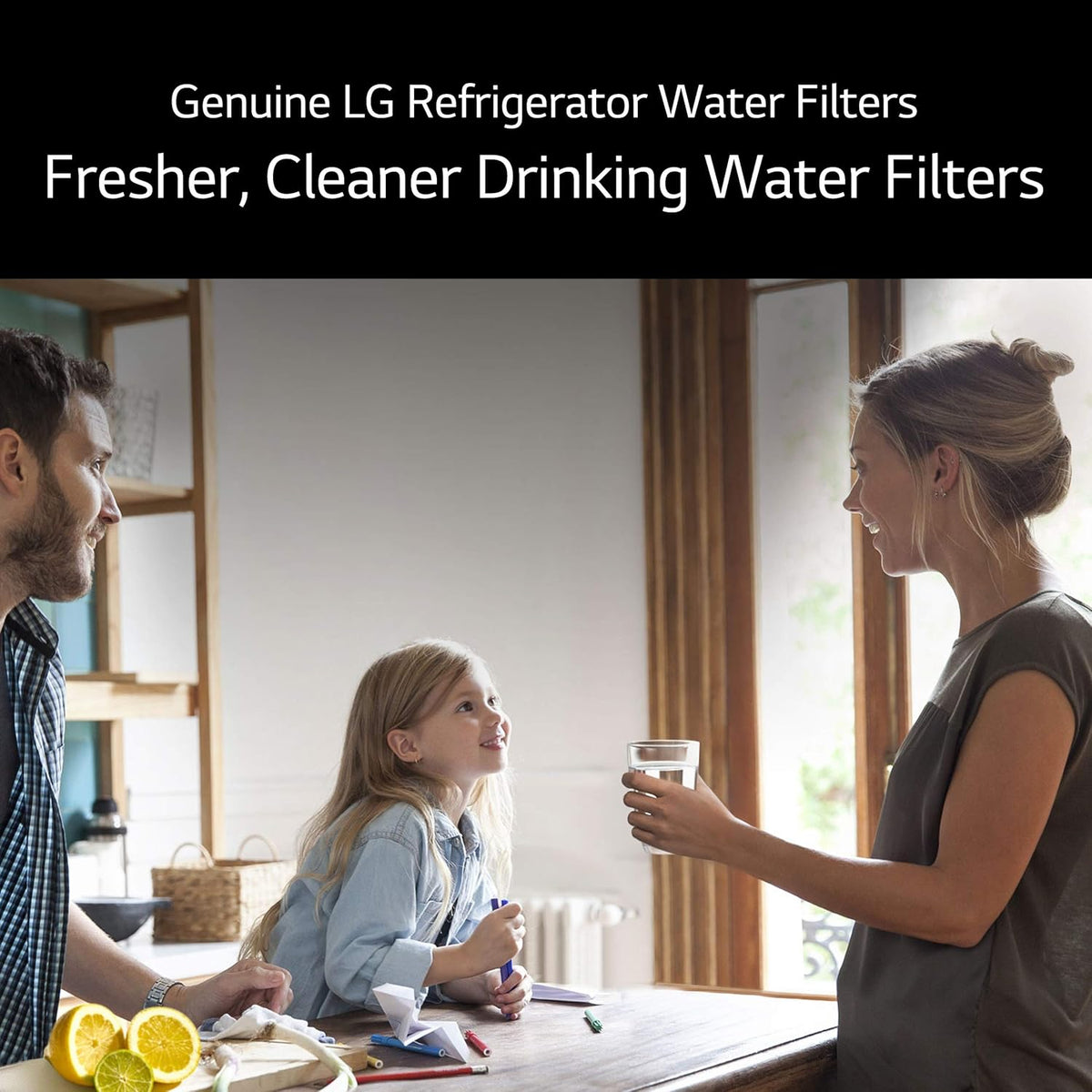Refrigerator Replacement Water Filter, 3 Count J69403