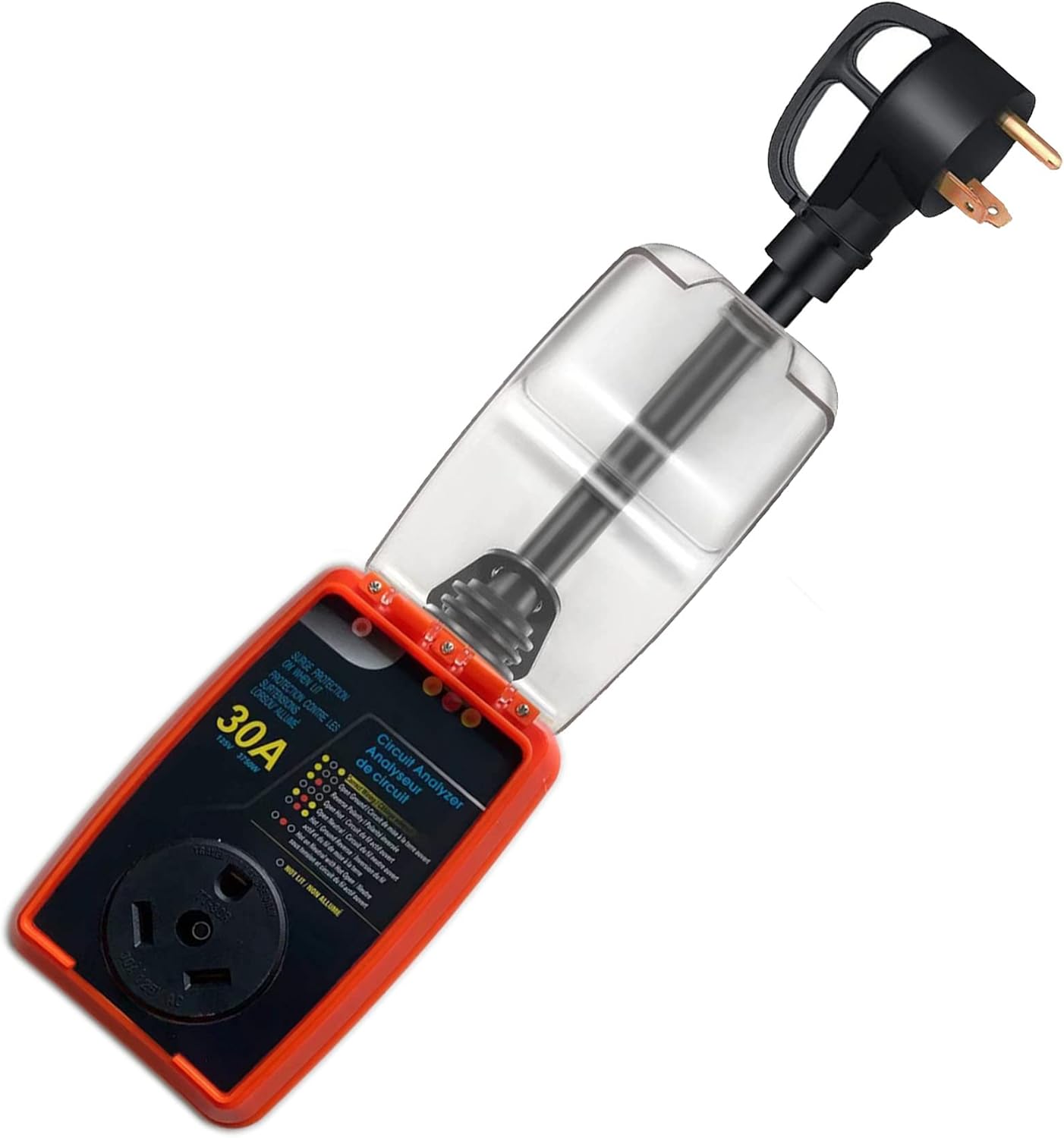 30 Amp Surge Protector with Waterproof Cover E521