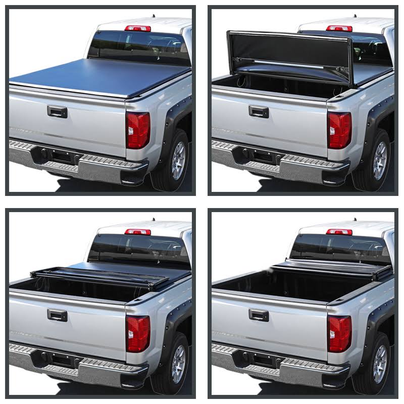 Tri-Fold Tonneau Cover for Nissan Frontier King Cab T8023