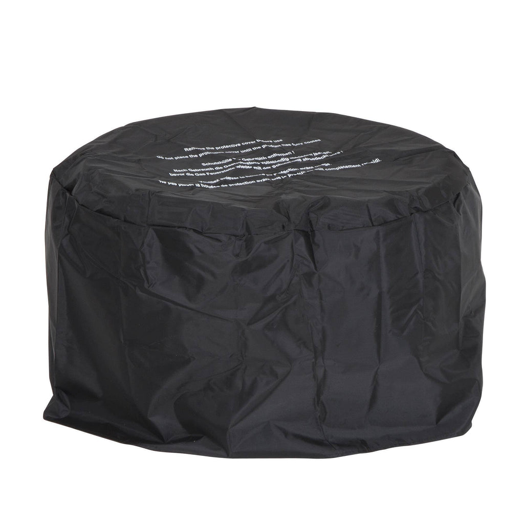 22x22 Wood Burning Fire Pit with Grilling Surface, Dark Gray T836152