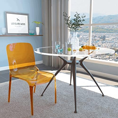 Clear Dining Side Chair V336