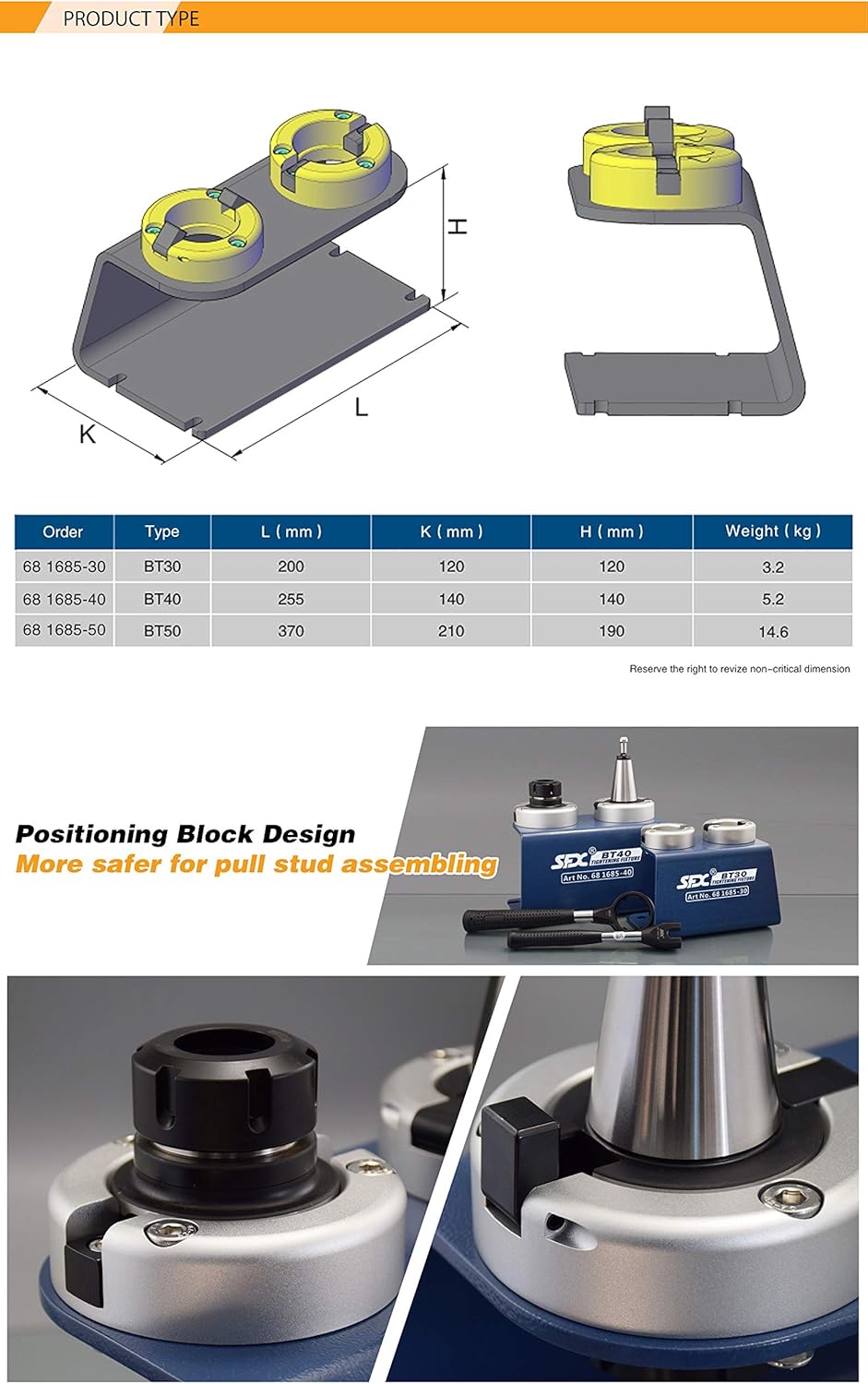CAT50 Tightening Fixture P89827