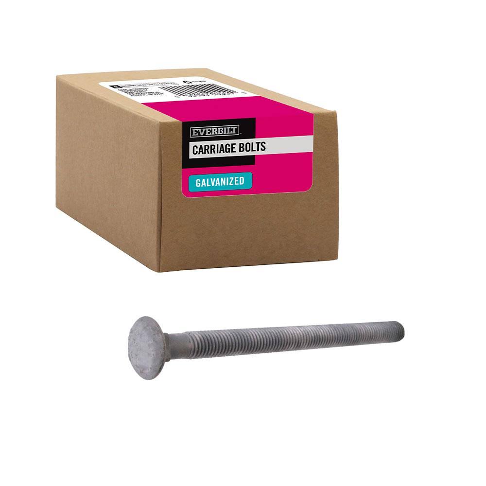 Galvanized Carriage Bolt 1/2 in.-13 x 7 in. 25-Pack P9192