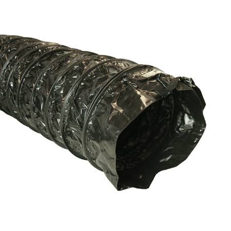 Black 16-inch by 25-Feet Ventilation Duct Hose E351