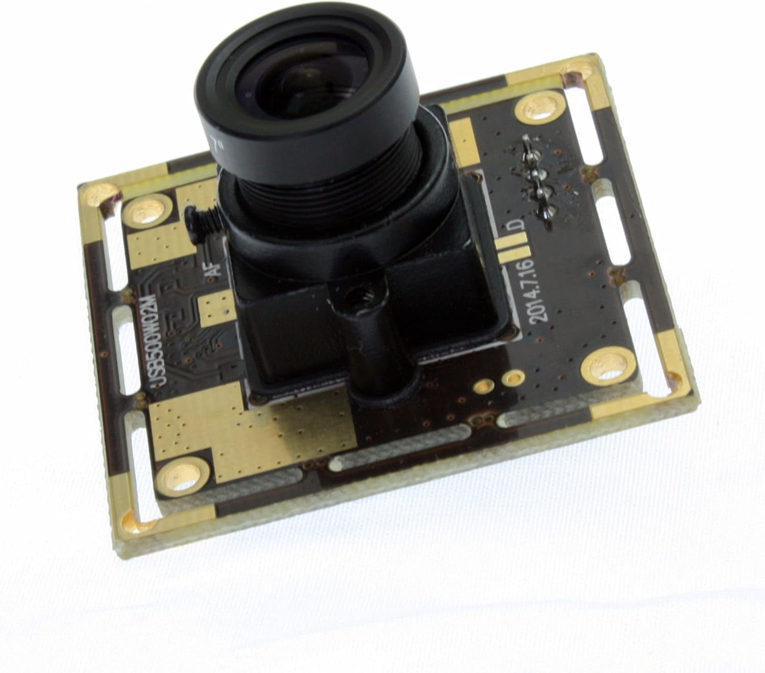 Mini Aluminum Black USB Security Camera with 170degree Wide Angle Fisheye Lens and 3Meters USB Cable L963