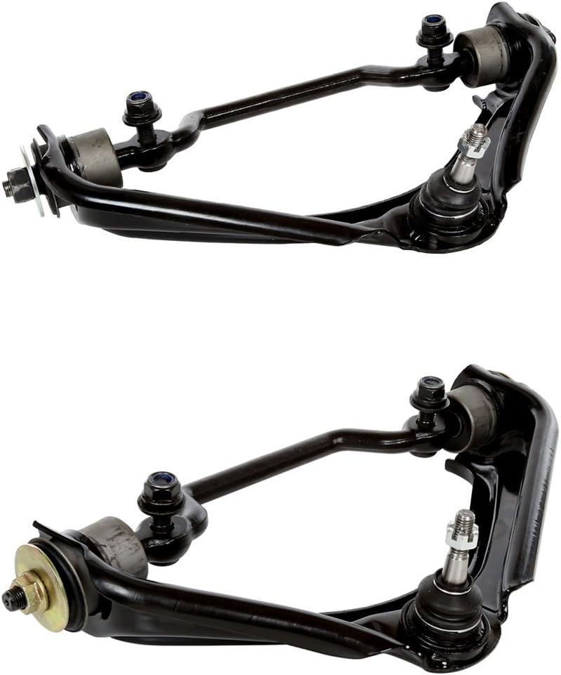 Pair of 2 Front Upper Suspension Control Arm and Ball Joint Assembly with Bushing R9068