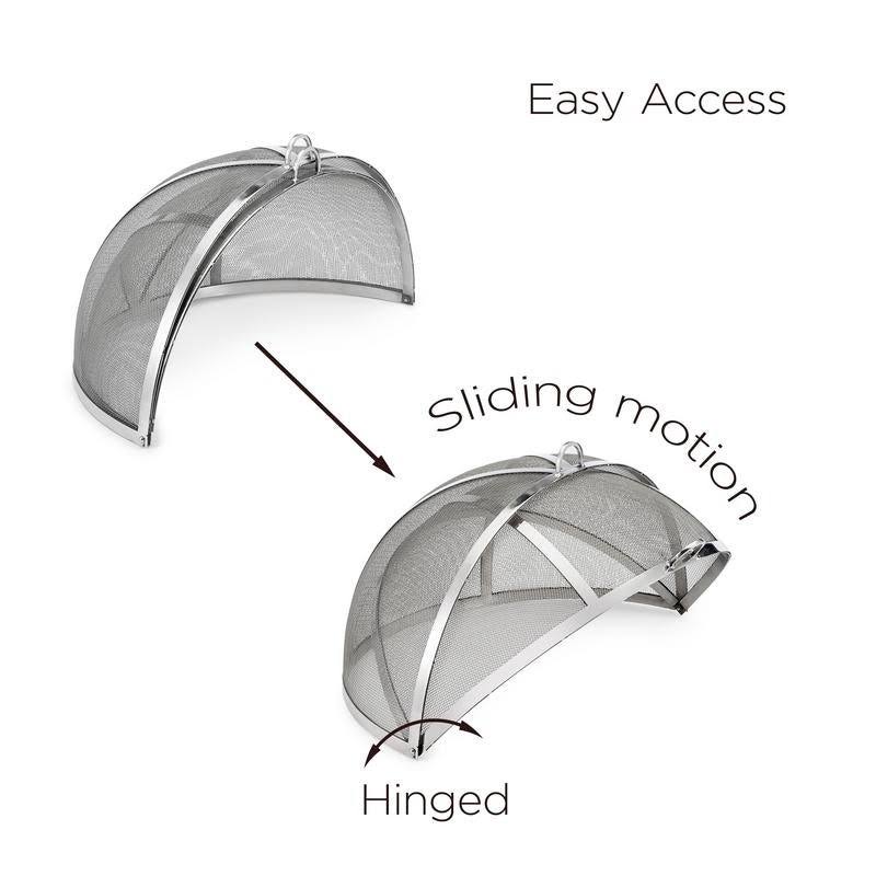 Large Stainless Steel Spark Screen A23264
