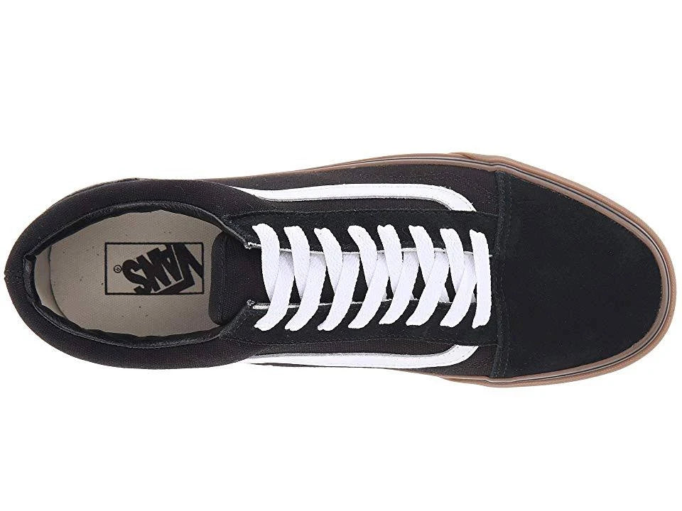 Black Medium Gum Vans Old Skool Shoes Y93904