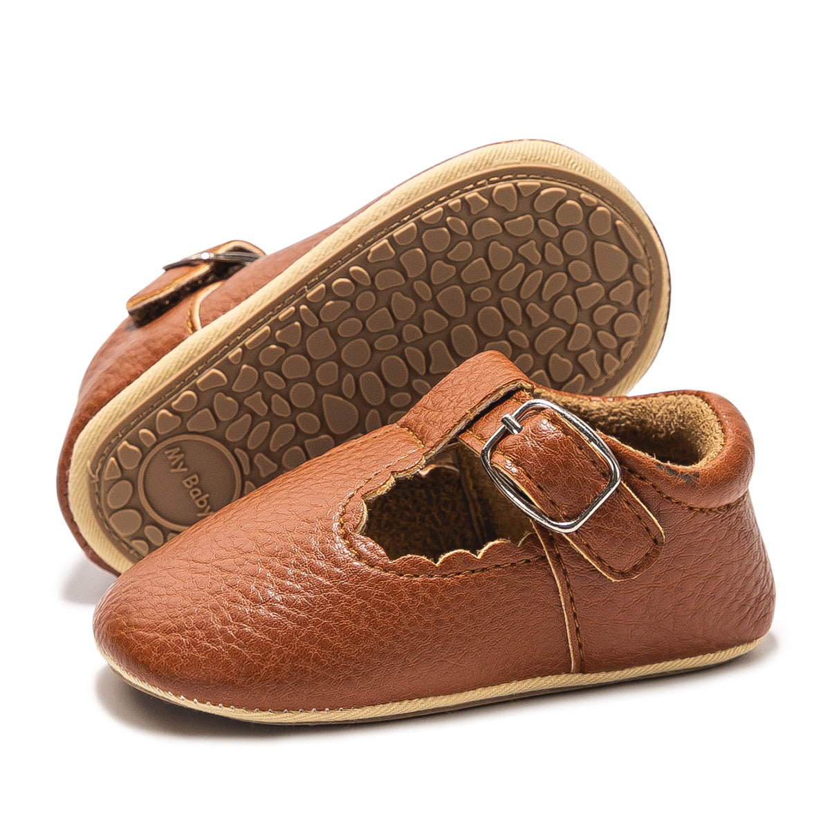 Baby Girls Mary Jane Bowknot Flats Shoes C79658