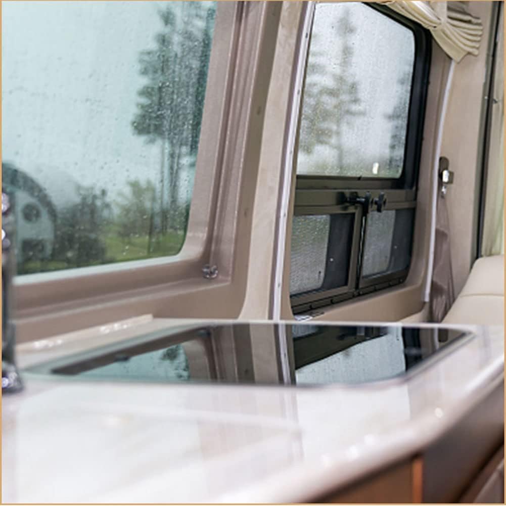Stainless Steel RV Sink with Folded Faucet Tempered Glass Lid Y168