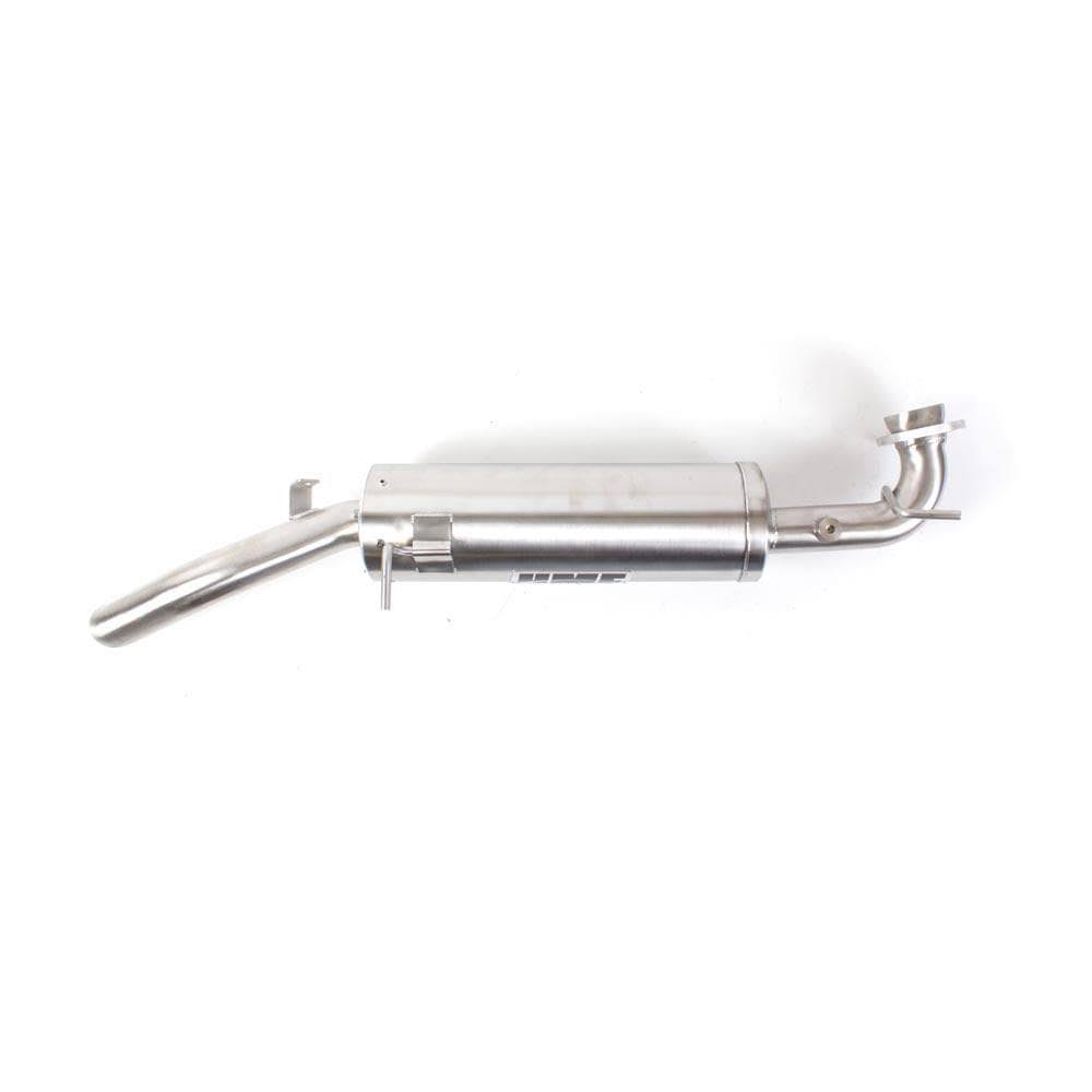 Gray Titan-Qs Slip on Exhaust X7876