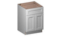 White 2 Doors 1 Drawer 1 Shelf Base Cabinet Q764546