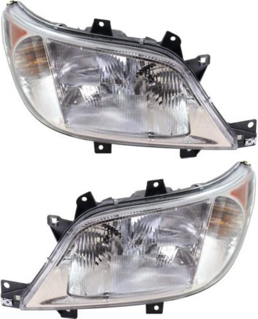 Pair Headlight for Dodge Truck Sprinter 2003-2006 T1895