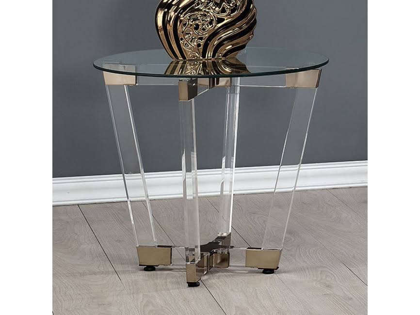 Clear End Table N578497