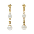 Yellow Gold Earrings C1704