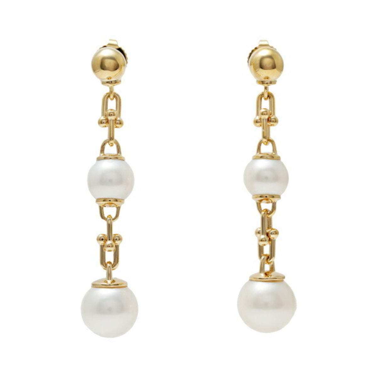 Yellow Gold Earrings C1704