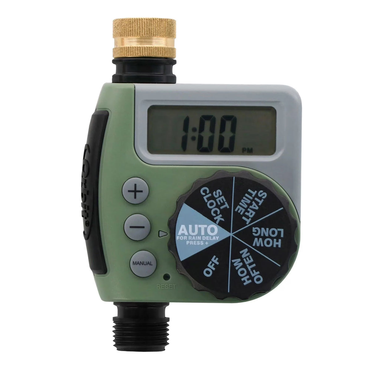 Brass Swivel Programmable Hose Faucet Timer L8312