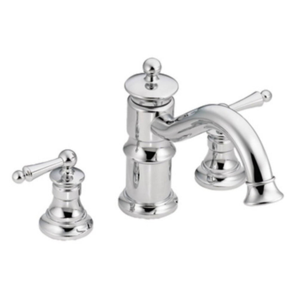 Chrome Two-Handle Roman Tub Faucet B3262
