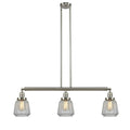 Brushed Satin Nickel 3 Light Island Light Q718051