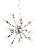 Chrome Silver Ceiling Lamp W2040