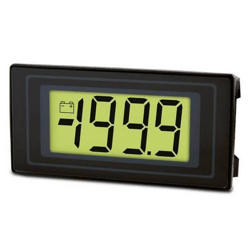 3.5 Digit LCD Voltmeter with LED Backlighting N378