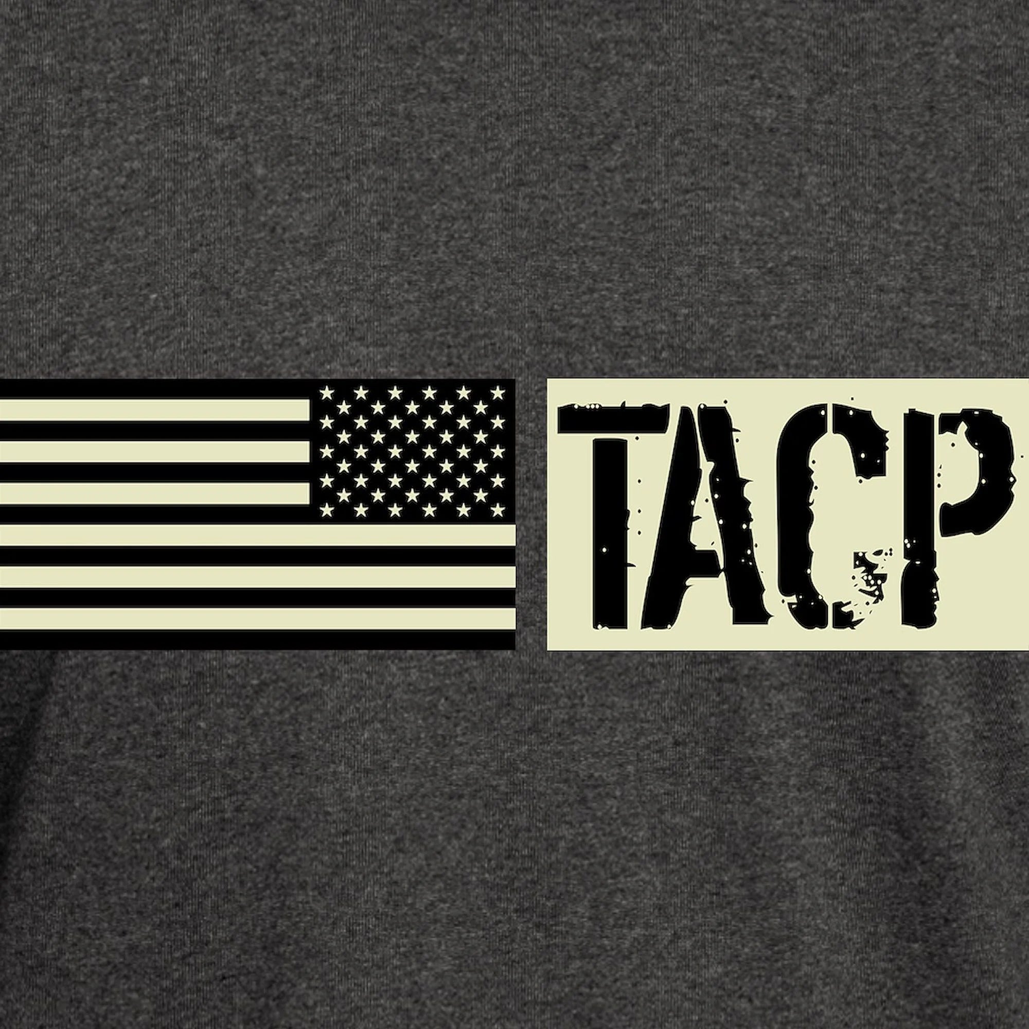 U.S. Air Force TACP Black Flag Dark T Shirt - 100% Cotton T-Shirt A264425