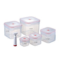 11 Piece Square Vacuum Food Storage Containers C841122